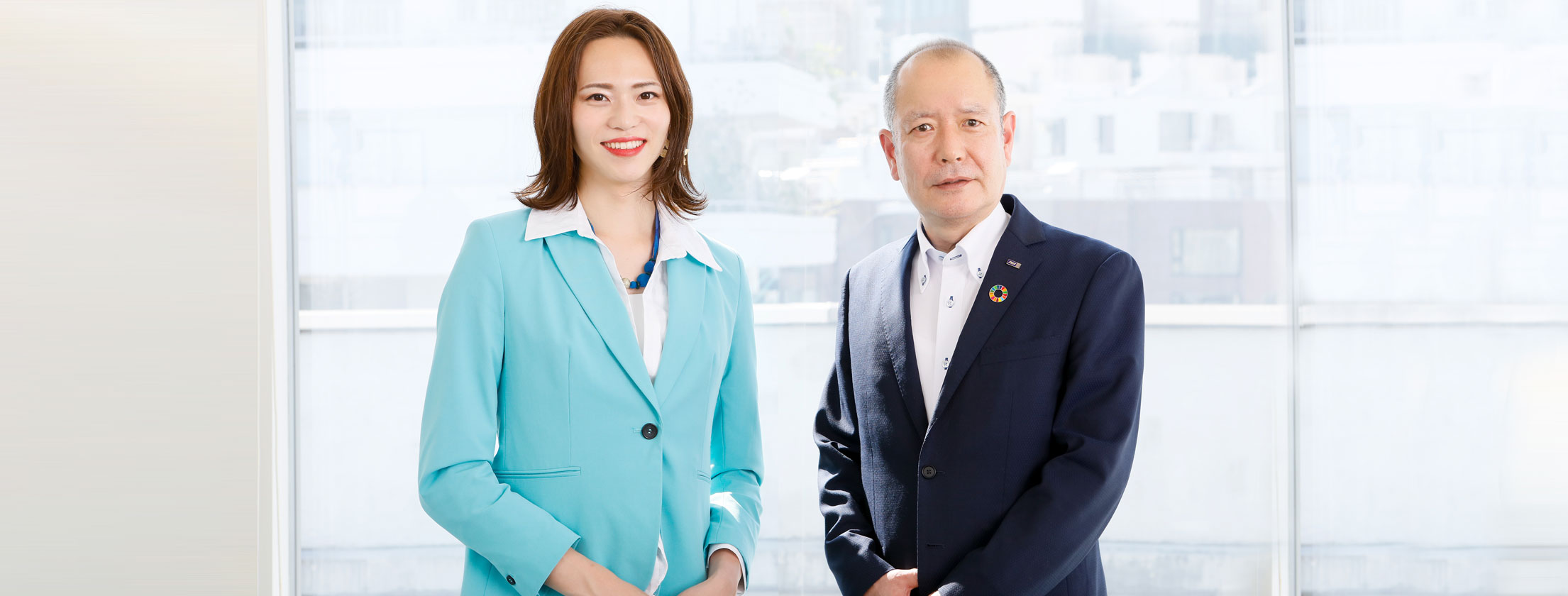 保科社長 × サリー楓さん 対談